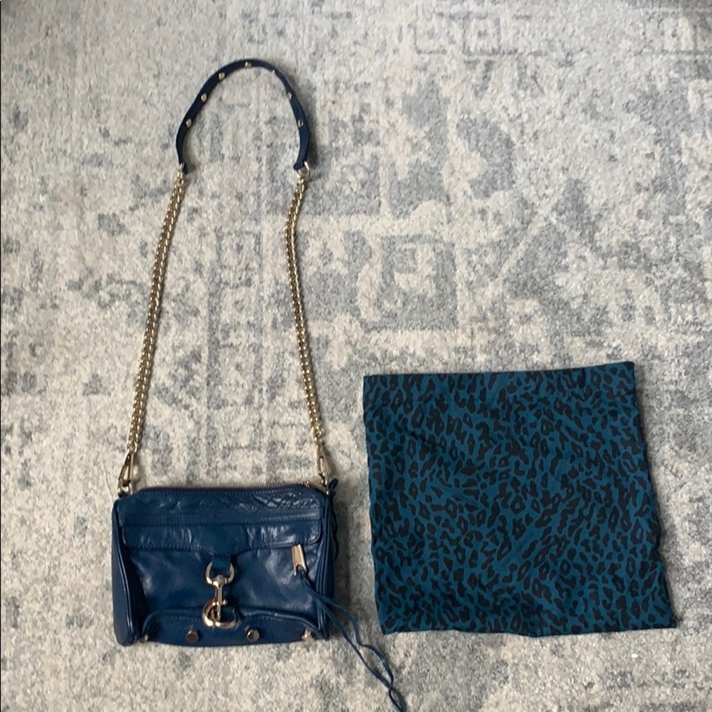 Rebecca Minkoff - Navy MAC Crossbody w/ dust bag